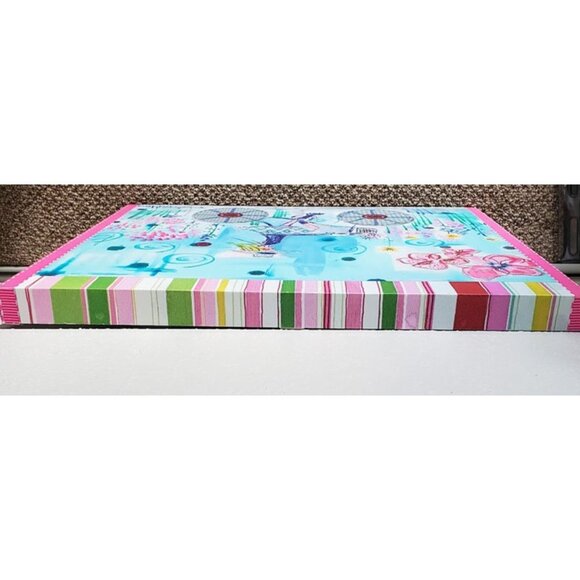 Liesle Long Colleen Karis Designs Whimsical Bicycle 2-PC Canvas Print Wall Art - Picture 12 of 13